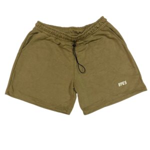 Bermuda oversized marrón mujer