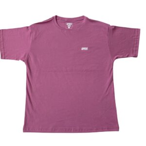 Remera oversized unisex Rosa oscuro