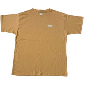 Remera oversized unisex marrón claro