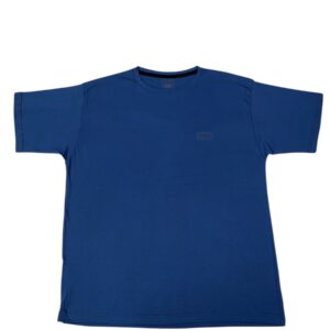 Remera oversize jersey azul