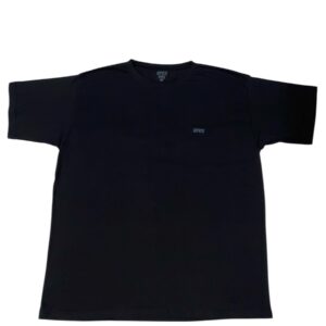 Remera oversize jersey negra