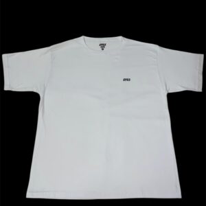 Remera oversize jersey blanca