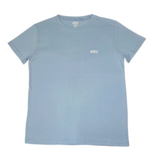Remera basica jersey celeste