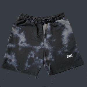 Bermuda oversize rustico batic negro