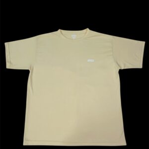 Remera oversize jersey amarillo pastel